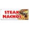 Signmission STEAK NACHOS BANNER SIGN snack melted mexican chili tacos tex mex food B-Steak Nachos - alternate 1